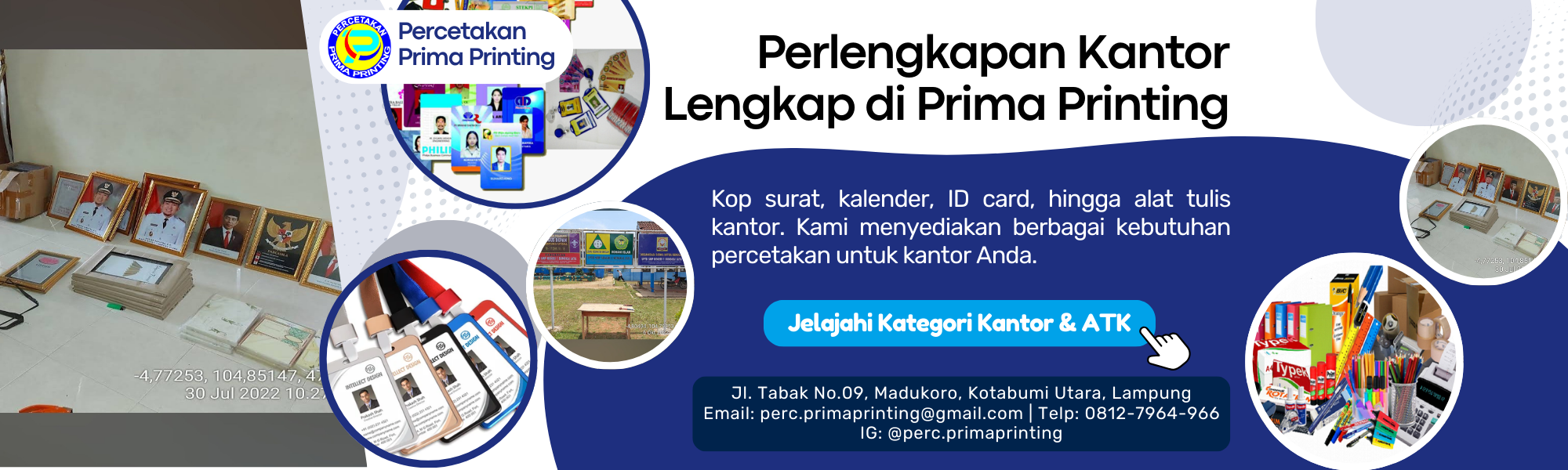 Banner Slider Produk Percetakan Prima Printing | Percetakan Kotabumi | Percetakan Prokimal | Percetakan Sungkai Jaya - Solusi Cetak untuk Acara, Kantor, Pendidikan, Promosi, Retail, Kebutuhan Personal, dan Alat Tulis Kantor